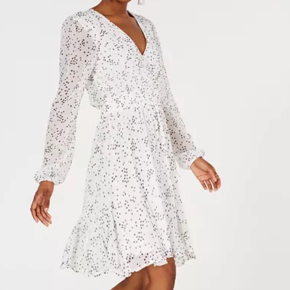 TRIXXI Printer Wrap Dress - Picture 3 of 8
